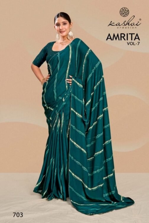 Kashvi amrita vol 7 series 701-708 dull moss wholesale saree   kashvi amrita vol 7 series 701 708 dull moss wholesale saree 2 2025 07 05 15 04 54.jpeg