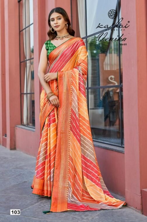 Kashvi venika vol 1 series 101-108 chiffon brasso wholesale saree   kashvi venika vol 1 series 101 108 chiffon brasso wholesale saree 1 2025 07 05 15 09 57.jpeg