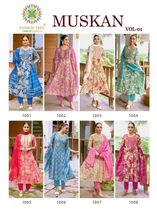 Passion tree muskan vol 1 series 1001-1008 rayon wholesale suit   passion tree muskan vol 1 series 1001 1008 rayon wholesale suit 1 2025 07 05 15 02 45.jpeg
